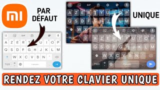 Comment mettre une image sur le clavier Xiaomi Redmi  Ajouter une photo à votre clavier mobile [upl. by Tiernan]