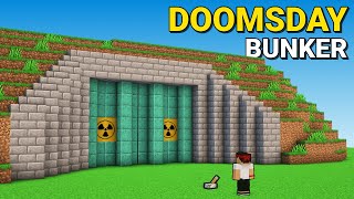 The WORLDS Safest Doomsday Bunker In Minecraft [upl. by Eiuqnimod]