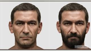 Facial Reconstructions of Yamnaya Aryan Skulls  YDNA Haplogroup R1B  Aryan Phenotypes [upl. by Airretnahs]