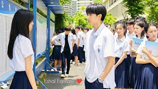 Arrogant Boy😈fall in love🥵with cute classmate❤️New Korean Mix Hindi songs❤️Chinese Mix Hindi songs❤️ [upl. by Miguel]