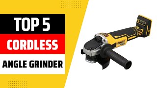 Top 5 Best Cordless Angle Grinder 2024 [upl. by Free]