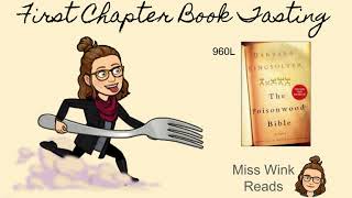 The Poisonwood Bible  First Chapter Book Tasting [upl. by Enelia651]