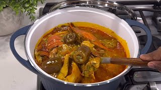 How To Make The Authentic Ghana Okro Stew The Quick Easy amp Delicious  Okra Stew Recipe [upl. by Norved303]