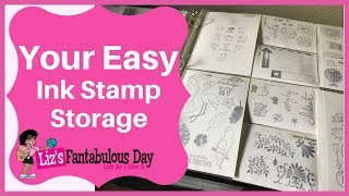 How to Store Clear Stamps Clear Stamp Storage Ideas for Storing Clear Stamps on a Budget [upl. by Elizabeth]