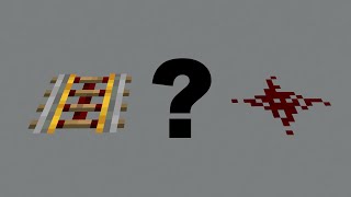 Redstone vs Rails Lag Comparison  Minecraft [upl. by Lefty]