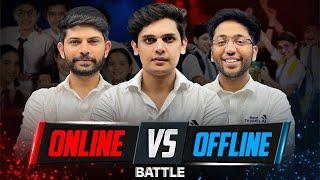 Online vs Offline Battle 🔥  Class 9th and 10th  Next Toppers [upl. by Sungam773]