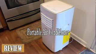 Coolblus 8500 BTU Portable Air Conditioner Review [upl. by Yrbua]