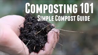 Composting For Beginners  Easy Composting 101 How To Guide DIY Free Wood Pallets Compost Bin [upl. by Fulks527]