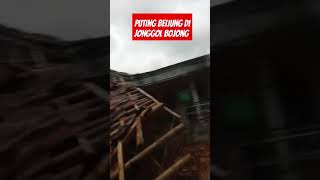 Puting beliung jonggol bojong video shorts [upl. by Nalro]