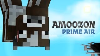 Amoozon Prime Air Minecraft Animation feat Drones [upl. by Nuahsad742]