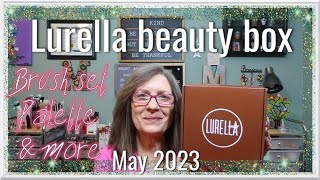 Lurella beauty box  Brush set Palette amp more  May 2023 [upl. by Davey]