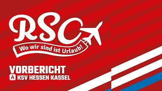 Vorbericht KSV Hessen Kassel  TSV Steinbach Haiger I RSO Reisen [upl. by Charita]