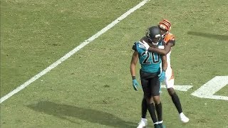 AJ Green vs Jalen Ramsey FIGHT With Punches Thrown  Bengals vs Jags  NFL [upl. by Web]