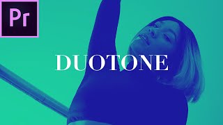 How to Duotone in Adobe Premiere Pro CC 2020  Easy Tutorial [upl. by Sucitivel705]