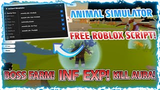 ANIMAL SIMULATOR SCRIPT ROBLOX best script [upl. by Marijo973]