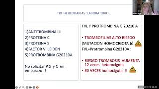 “Trombofilia y Detección Precoz de la Trombofilia Hereditaria” 1992024 [upl. by Ateekan]