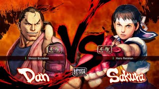 • Ultra Street Fighter IV  Dan vs Sakura • [upl. by Aria61]