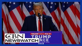 What Trump’s Triumph Means for the US and Israel  CBN NewsWatch  November 6 2024 [upl. by Niuqram]