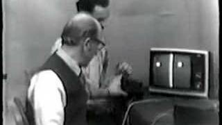 Ralph Baer and Bill Harrison Play PingPong Video Game 1969 [upl. by Quennie]