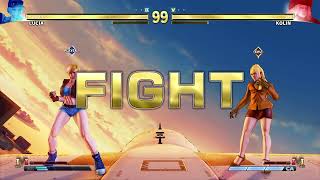 STREET FIGHTER V Lucia vs Kolin [upl. by Jeremias348]