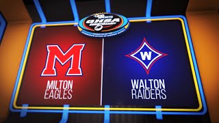 2023 GHSA 7A Football Championship Milton vs Walton [upl. by Narrad]