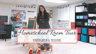 Homeschool Room Tour 2019  Kindergarten And Tot School [upl. by Acemat]