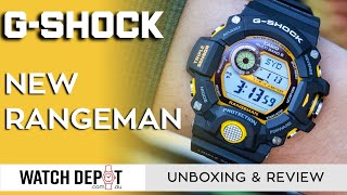 GShocks Greatest Survival Watch RANGEMAN GW9400Y 1D  Unboxing amp Review [upl. by Relyk]