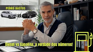 DIESEL vs GASOLINA a VERDADE dos números [upl. by Tenneb451]