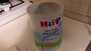 Hipp 1 numara organic combiotic bozuk mama Hipp abgestanden babynahrung hipp hippde ebebek [upl. by Eddie]