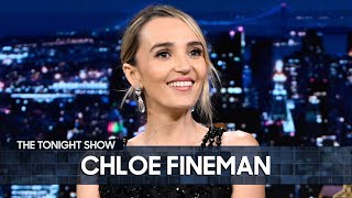 Chloe Fineman Admits to Secretly Touching Jared Letos Shoulder Shows Off Her Impressions [upl. by Nrev]