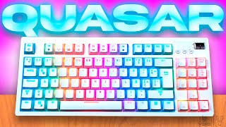 TECLADO MECÁNICO ECONÓMICO para EMPEZAR en el GAMING …  Review Teclado VSG QUASAR RGB [upl. by Gerstner275]