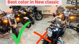 Best color in New Classic 350 in 2024 🔥 All color and Price newclassic350 [upl. by Wootten]