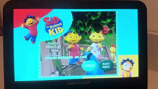 Openingmenu walkthrough to Sid the Science Kid Special Mom Day Meal 2011 Singaporean DVD [upl. by Yelruc93]