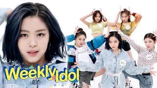 ITZY  WANNABE Weekly Idol Ep 450 [upl. by Ynetruoc565]