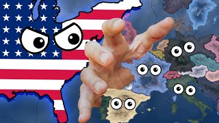 When America creates an EMPIRE in hoi4 [upl. by Ahtiekahs]