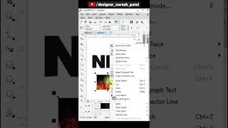 Clipping Mask Effect In CorelDraw  Short Tutorial  Easy Way [upl. by Burrow]