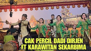 CAK PERCIL DADI DIRGEN KARAWITAN SEKARBIMA GERAJAGAM BANYUWANGI [upl. by Trilby]