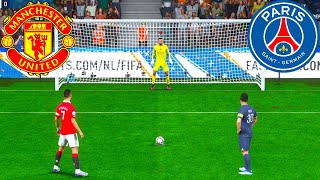 FIFA 23  MAN UTD VS PSG I FINAL CHAMPIONS LEAGUE 2024 I [upl. by Neveda427]