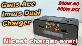 Gens Ace Imars Dual Charger  Dual channel  Best quality RC LiPo charger ever [upl. by Undis761]