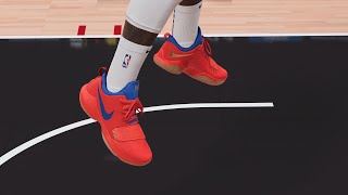 NBA 2K23 Next Gen Shoe Creator Nike PG 1 Academy [upl. by Anaig735]