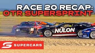 Race 20 Recap  OTR SuperSprint  Supercars 2023 [upl. by Eibbor227]