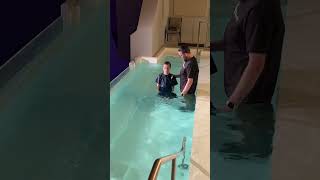 Westin Fangmeyer Baptism at Valley Baptist Church [upl. by Sileray]