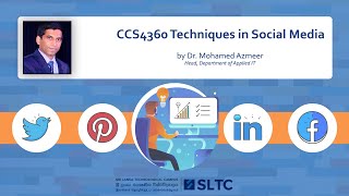 CCS4360 Techniques in Social Media  Week 2 [upl. by Reginauld]