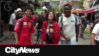 Fans are geared up for Montreal Grand Prix festivities [upl. by Inhsor]