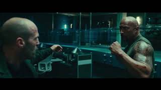 fast amp Furious 7 Hobbs meets Shaw first time [upl. by Akemor102]