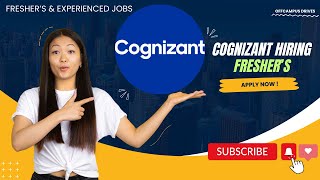 Cognizant Hiring For 2024  2021 Batches  Any Graduate  Latest Fresher Jobs  Off Campus Drives🧑‍💻 [upl. by Vtarj]