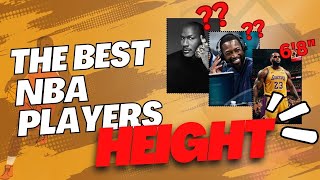 Best NBA Players by Height  Top NBA Players [upl. by Chapin]