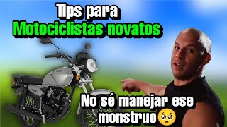 Tips para motociclistas principiantes [upl. by Mishaan]