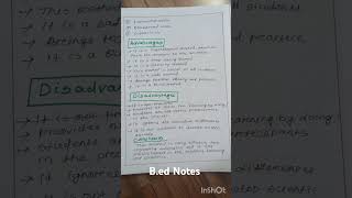 LectureDemonstration Methodnotes Physical science Bed first semester notes [upl. by Nivlem]