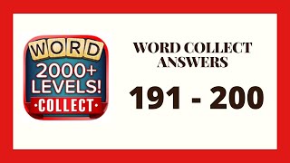 Word Collect Level 191  200 Answers [upl. by Chrisy]